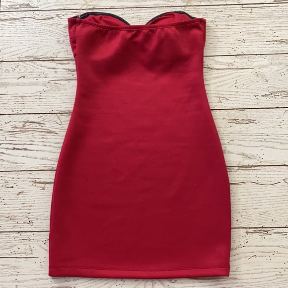 Red Dress from Charlotte Russe Size Small - Picture 2 of 2
